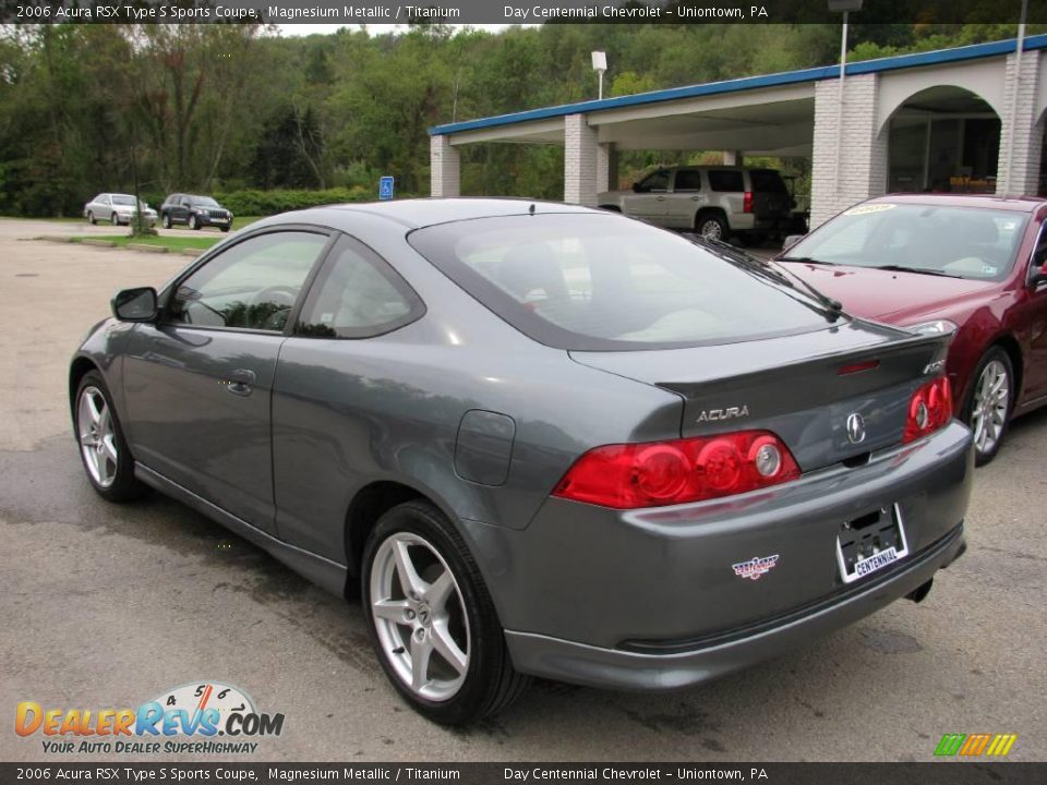 2006 Acura RSX Type S Sports Coupe Magnesium Metallic / Titanium Photo #3