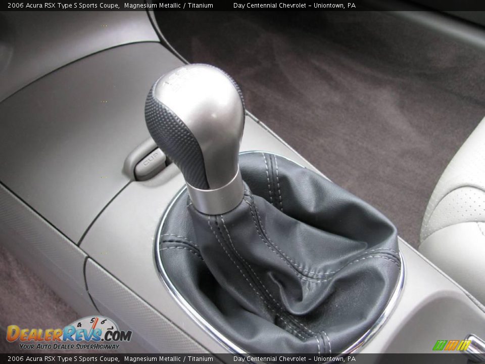 2006 Acura RSX Type S Sports Coupe Magnesium Metallic / Titanium Photo #10