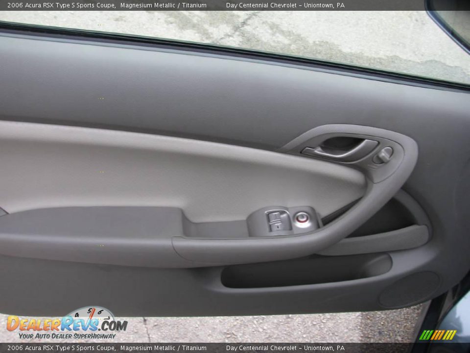 2006 Acura RSX Type S Sports Coupe Magnesium Metallic / Titanium Photo #12