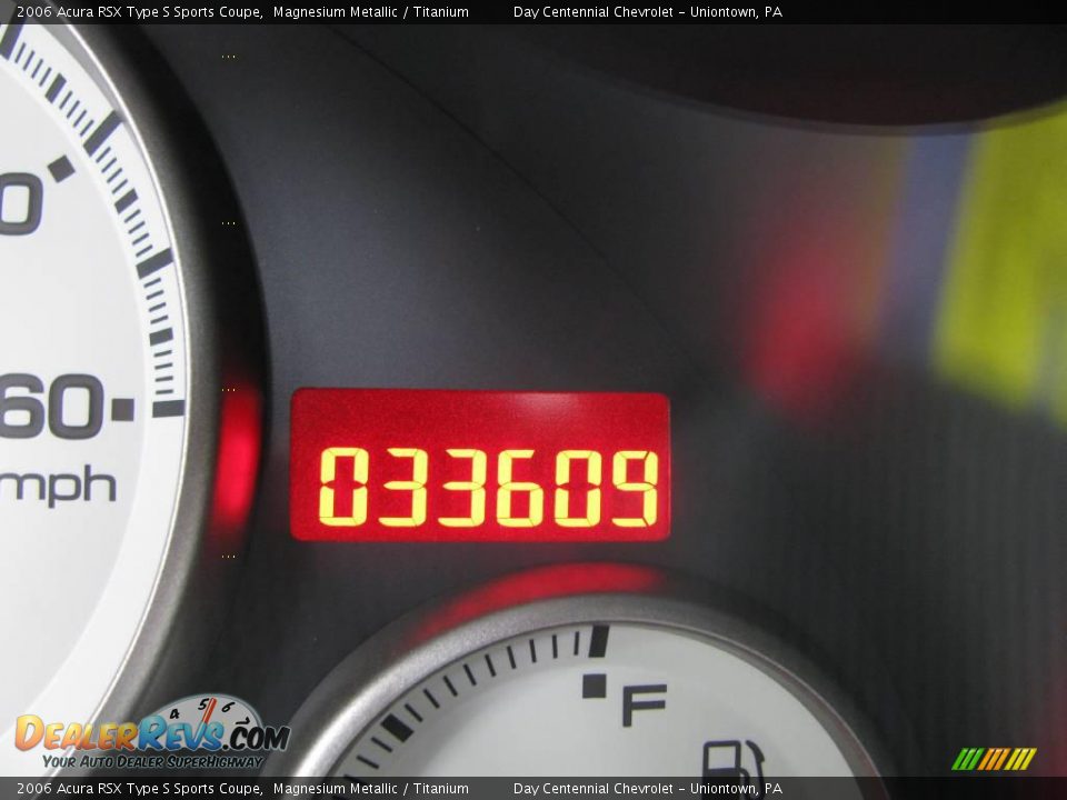 2006 Acura RSX Type S Sports Coupe Magnesium Metallic / Titanium Photo #15