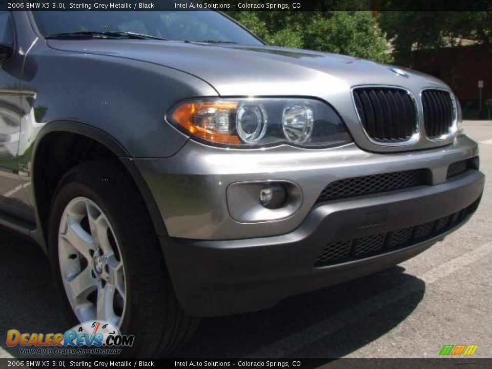 2006 BMW X5 3.0i Sterling Grey Metallic / Black Photo #4