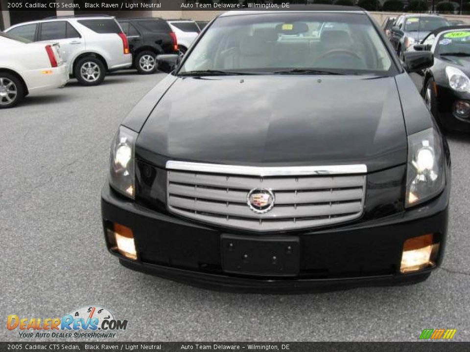2005 Cadillac CTS Sedan Black Raven / Light Neutral Photo #3