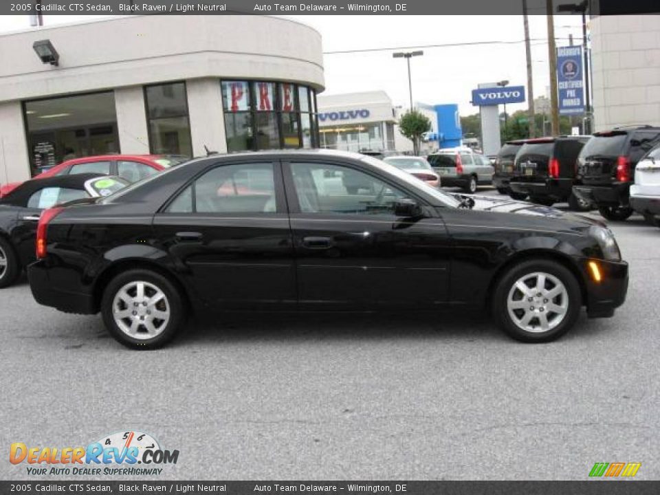 2005 Cadillac CTS Sedan Black Raven / Light Neutral Photo #4