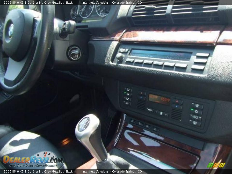 2006 BMW X5 3.0i Sterling Grey Metallic / Black Photo #11