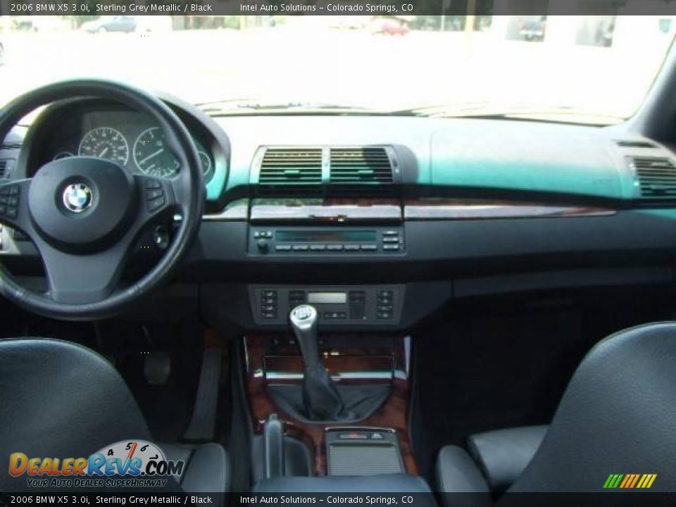 2006 BMW X5 3.0i Sterling Grey Metallic / Black Photo #12