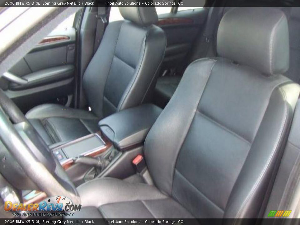 2006 BMW X5 3.0i Sterling Grey Metallic / Black Photo #13