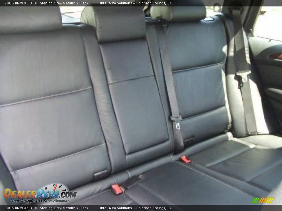 2006 BMW X5 3.0i Sterling Grey Metallic / Black Photo #14