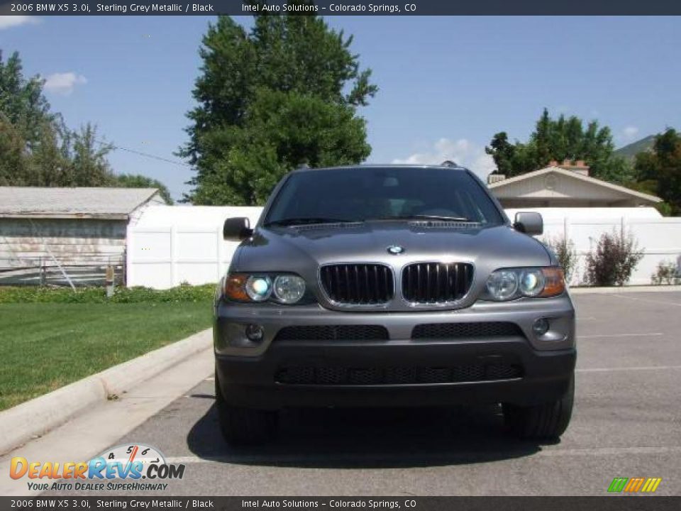 2006 BMW X5 3.0i Sterling Grey Metallic / Black Photo #16
