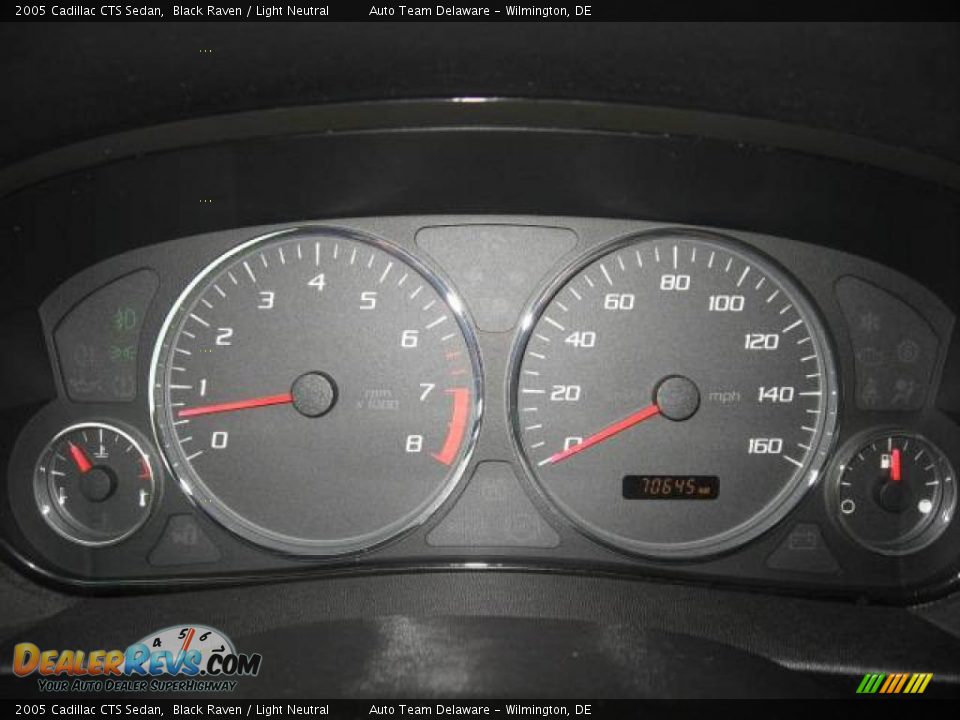2005 Cadillac CTS Sedan Black Raven / Light Neutral Photo #15