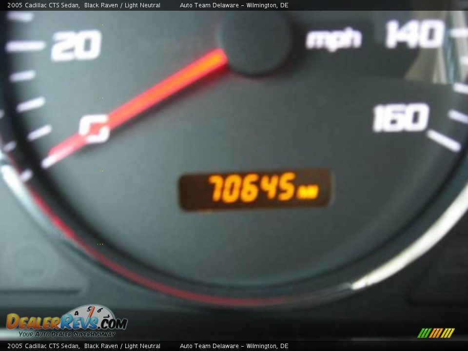 2005 Cadillac CTS Sedan Black Raven / Light Neutral Photo #16