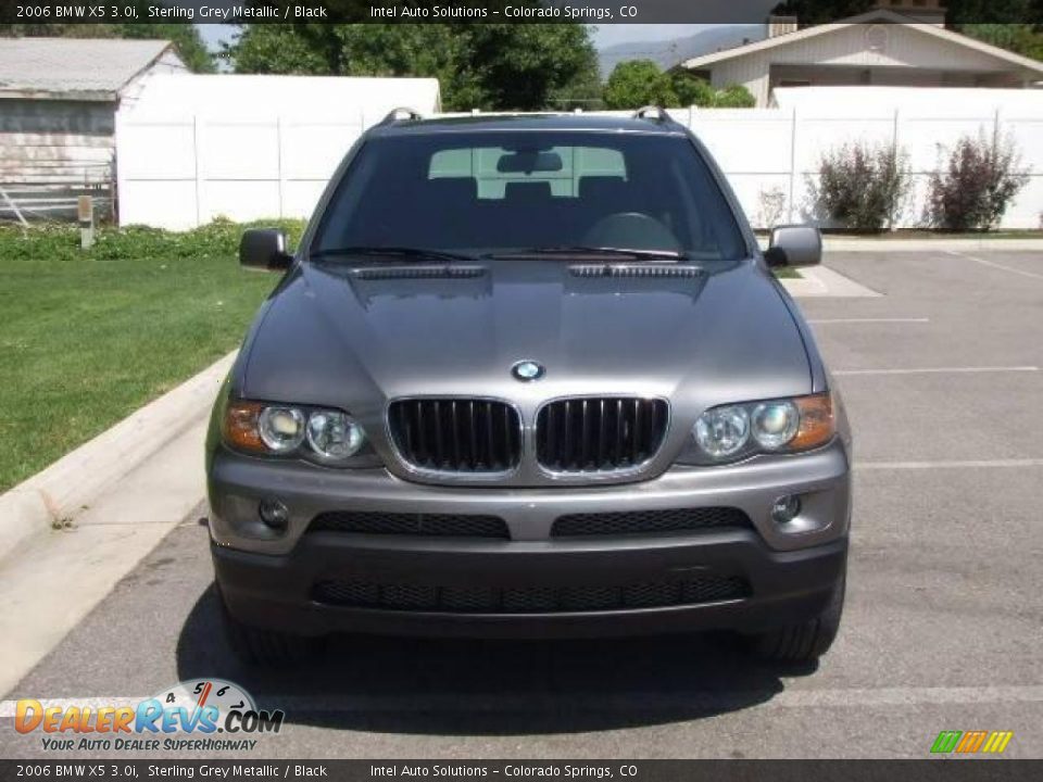 2006 BMW X5 3.0i Sterling Grey Metallic / Black Photo #18