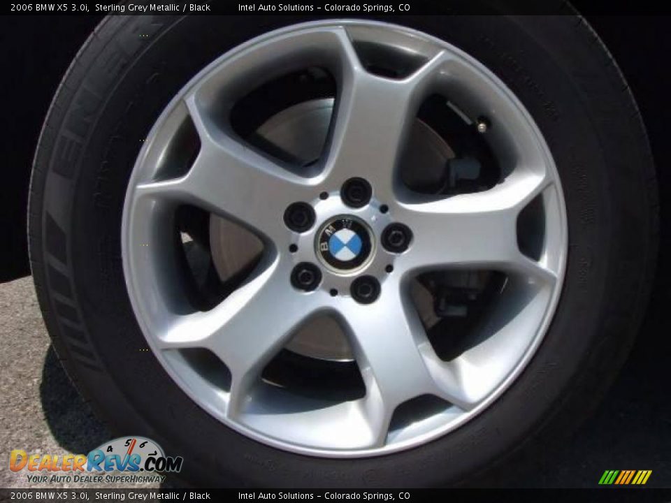 2006 BMW X5 3.0i Sterling Grey Metallic / Black Photo #19