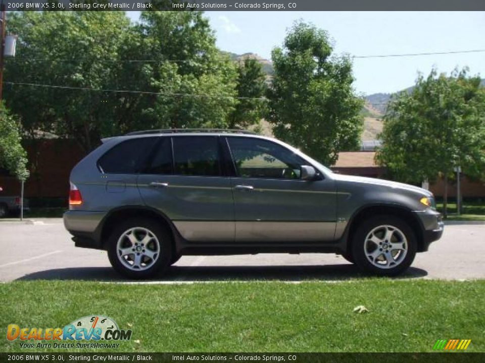 2006 BMW X5 3.0i Sterling Grey Metallic / Black Photo #23