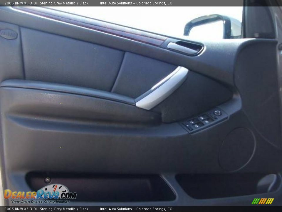 2006 BMW X5 3.0i Sterling Grey Metallic / Black Photo #25