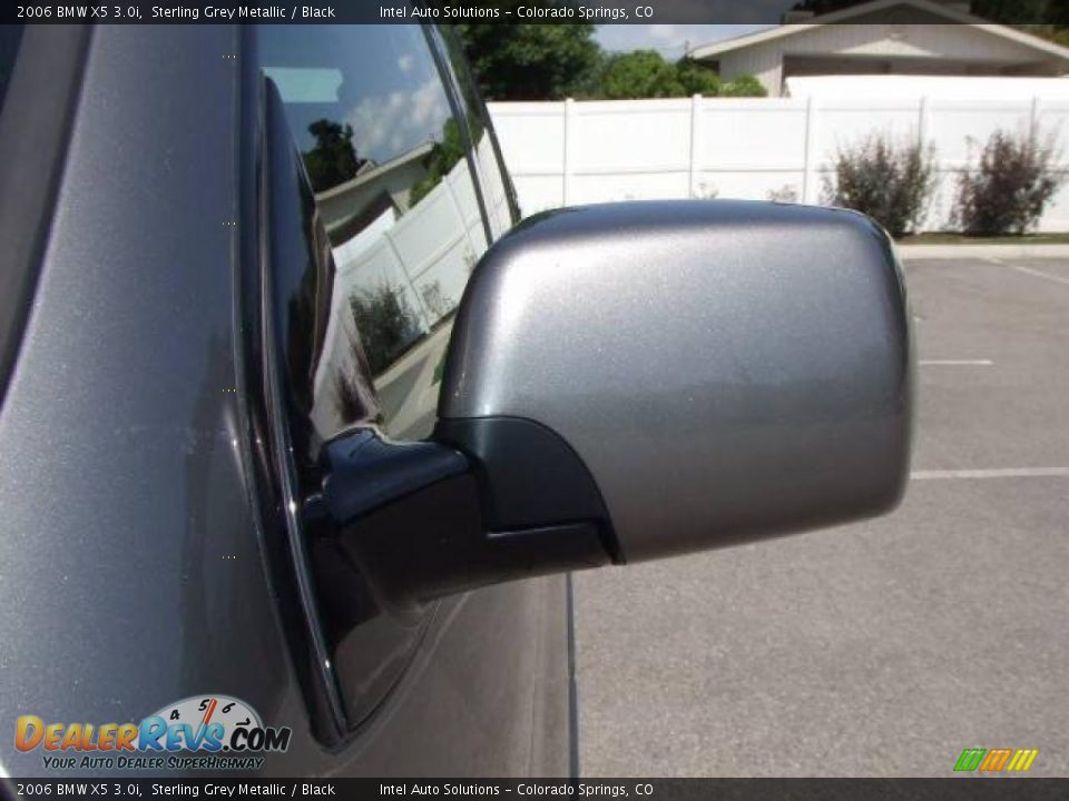 2006 BMW X5 3.0i Sterling Grey Metallic / Black Photo #27