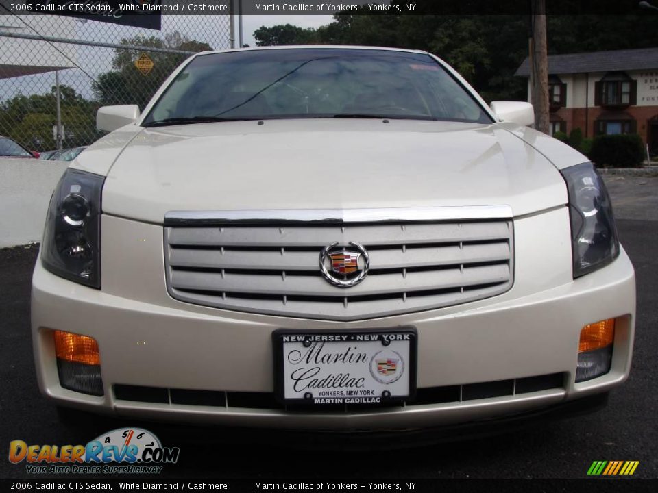 2006 Cadillac CTS Sedan White Diamond / Cashmere Photo #2