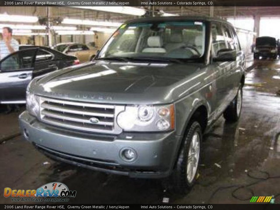 2006 Land Rover Range Rover HSE Giverny Green Metallic / Ivory/Aspen Photo #1