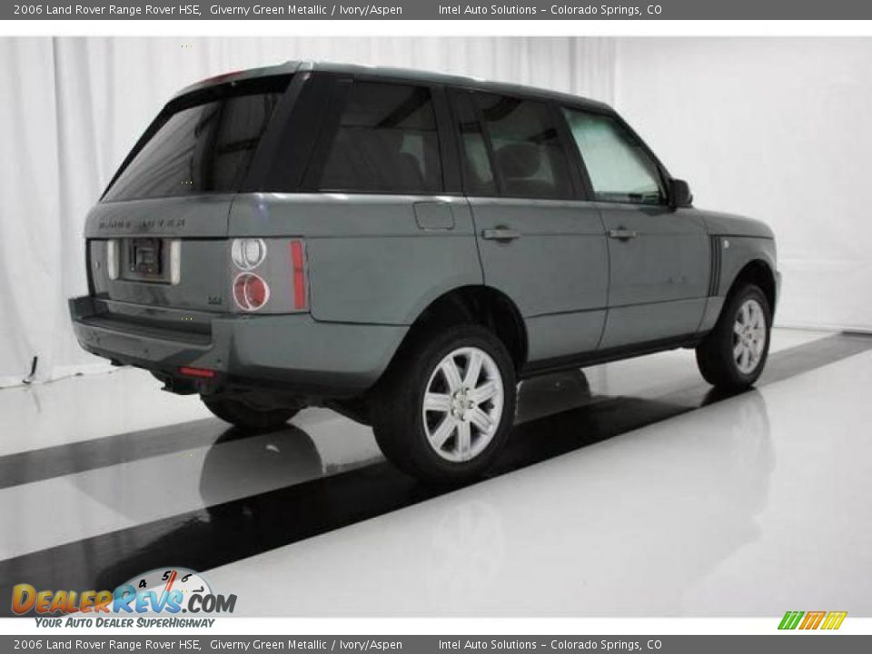 2006 Land Rover Range Rover HSE Giverny Green Metallic / Ivory/Aspen Photo #2