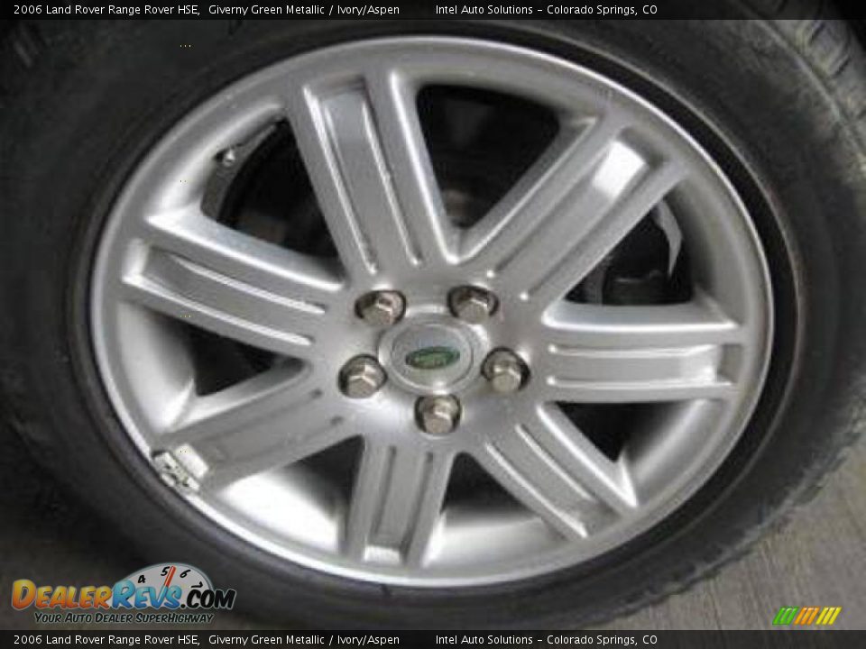 2006 Land Rover Range Rover HSE Giverny Green Metallic / Ivory/Aspen Photo #3