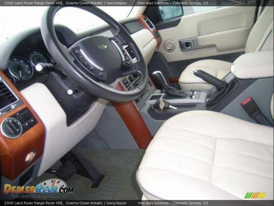 2006 Land Rover Range Rover HSE Giverny Green Metallic / Ivory/Aspen Photo #4