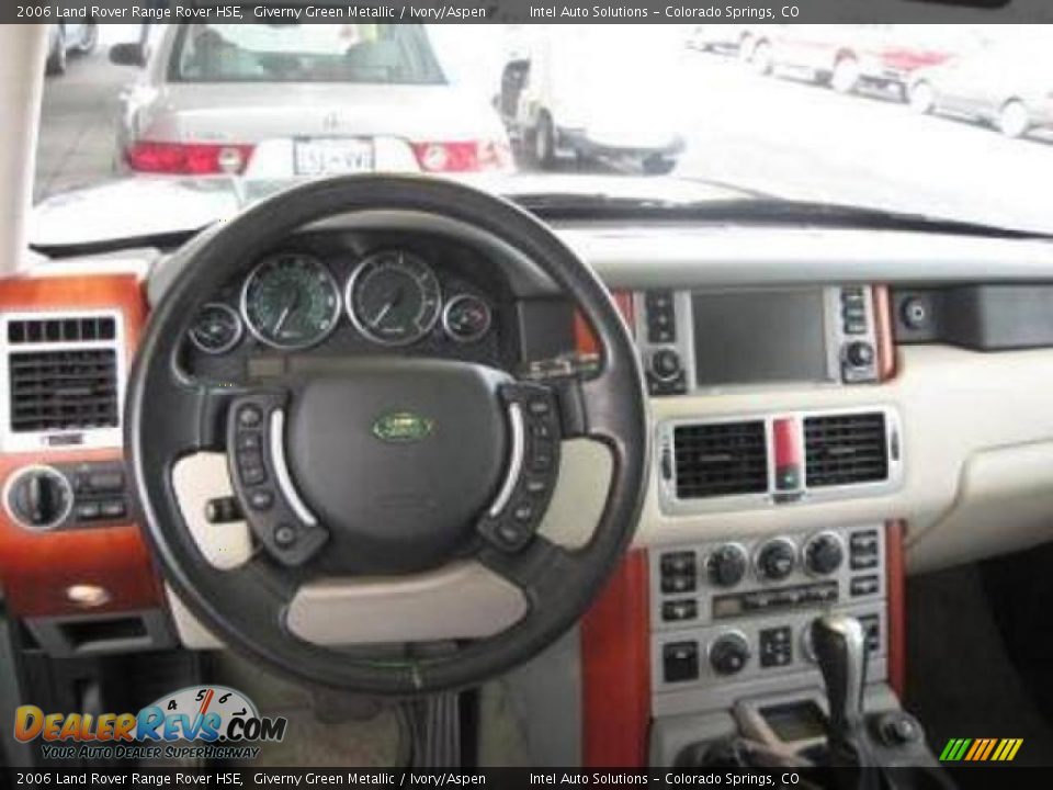 2006 Land Rover Range Rover HSE Giverny Green Metallic / Ivory/Aspen Photo #5