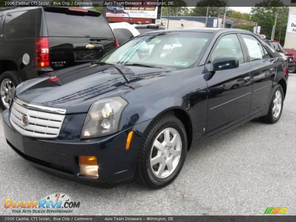 2006 Cadillac CTS Sedan Blue Chip / Cashmere Photo #2