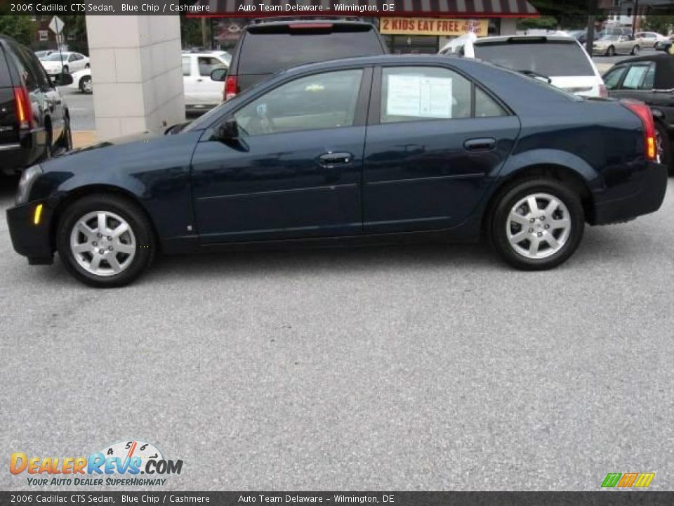 2006 Cadillac CTS Sedan Blue Chip / Cashmere Photo #4