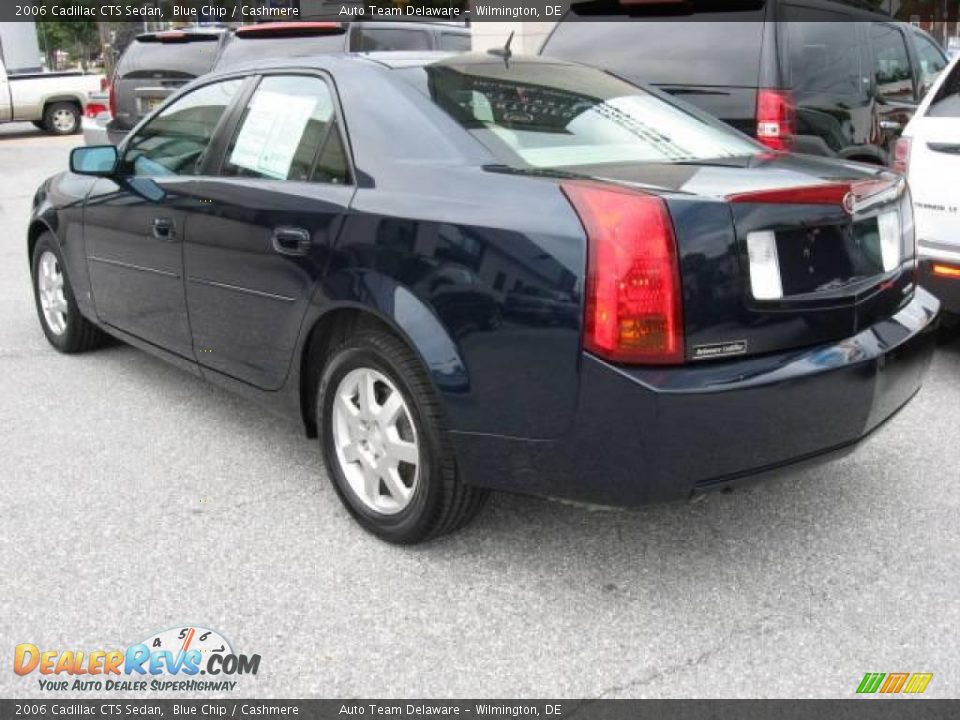 2006 Cadillac CTS Sedan Blue Chip / Cashmere Photo #5
