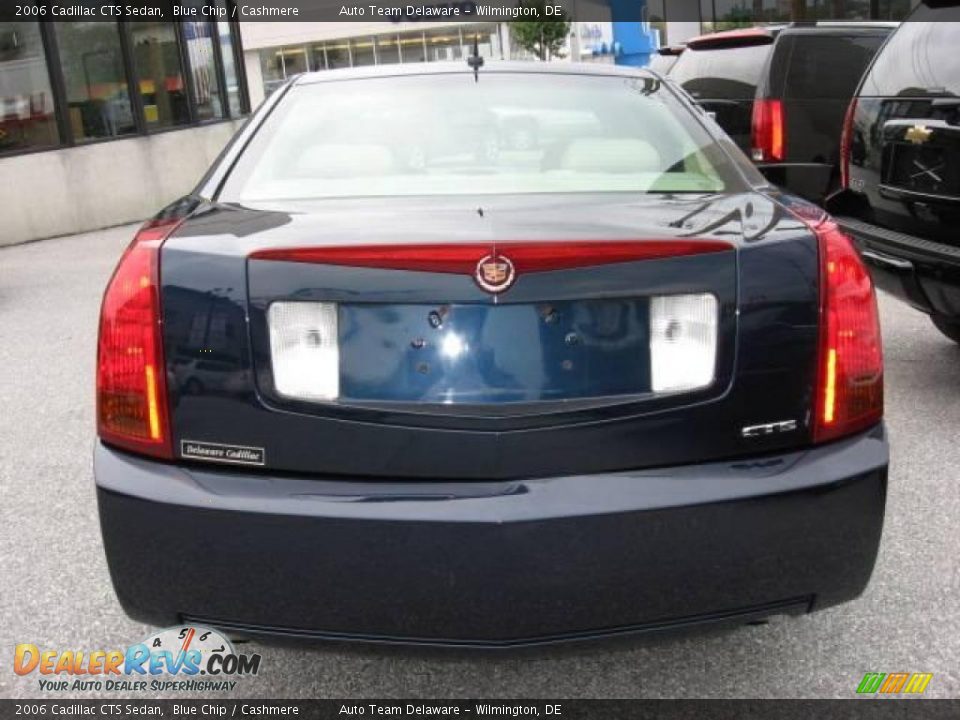 2006 Cadillac CTS Sedan Blue Chip / Cashmere Photo #6