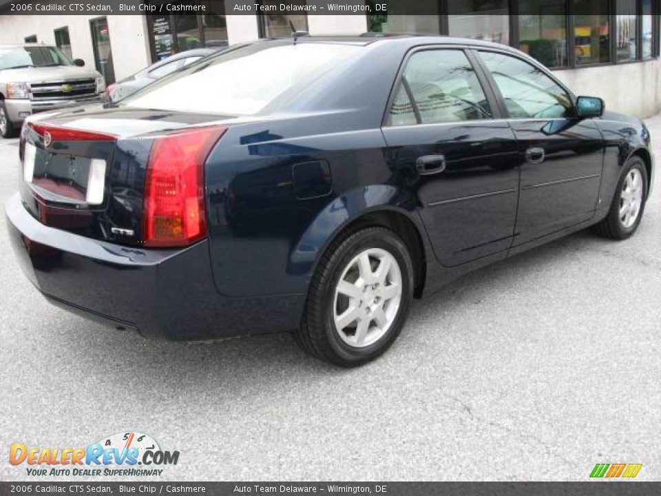 2006 Cadillac CTS Sedan Blue Chip / Cashmere Photo #7