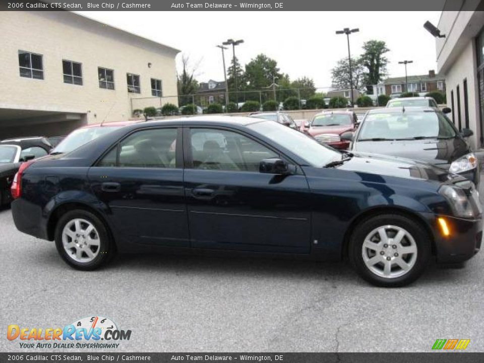 2006 Cadillac CTS Sedan Blue Chip / Cashmere Photo #8