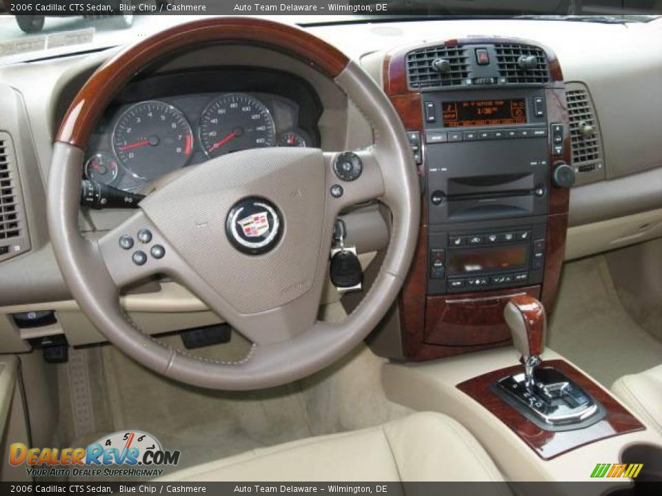 2006 Cadillac CTS Sedan Blue Chip / Cashmere Photo #10