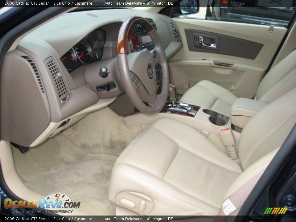 2006 Cadillac CTS Sedan Blue Chip / Cashmere Photo #11
