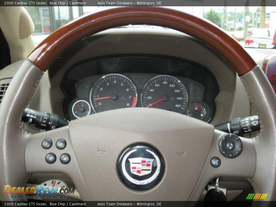 2006 Cadillac CTS Sedan Blue Chip / Cashmere Photo #14