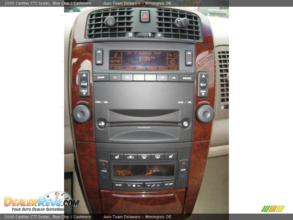 2006 Cadillac CTS Sedan Blue Chip / Cashmere Photo #17