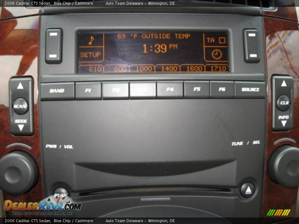 2006 Cadillac CTS Sedan Blue Chip / Cashmere Photo #18