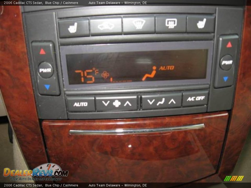2006 Cadillac CTS Sedan Blue Chip / Cashmere Photo #19