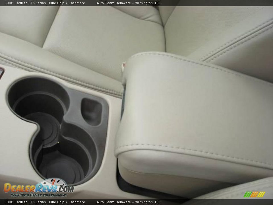 2006 Cadillac CTS Sedan Blue Chip / Cashmere Photo #21