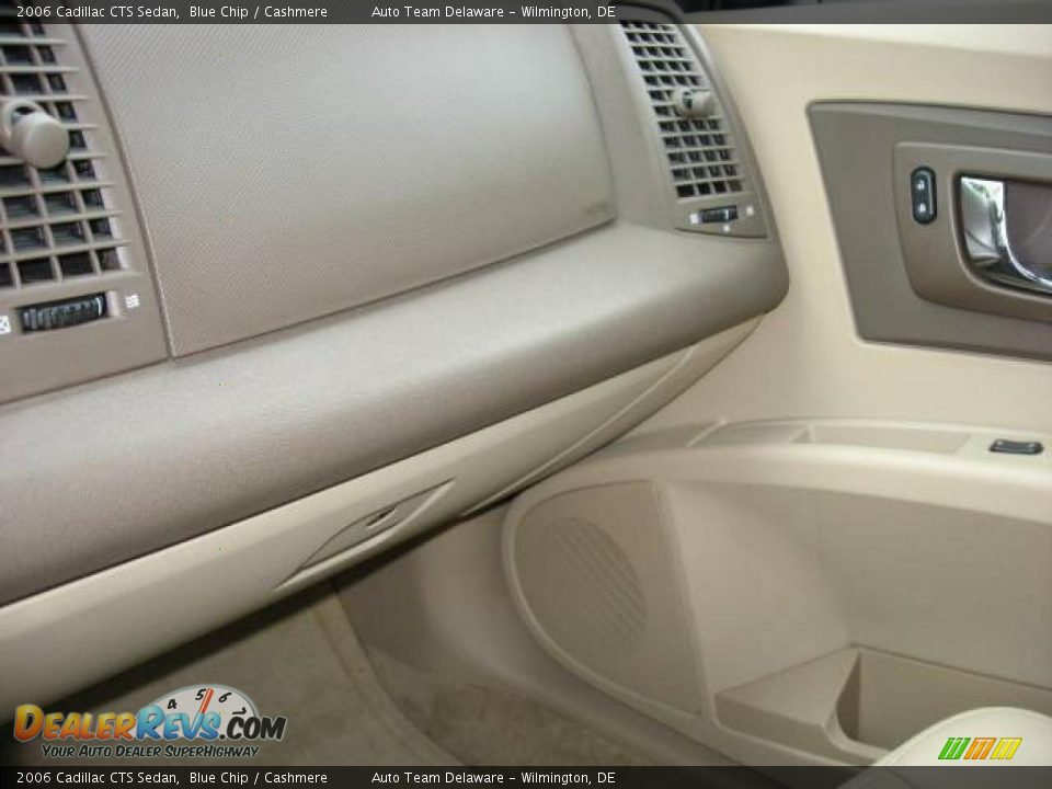 2006 Cadillac CTS Sedan Blue Chip / Cashmere Photo #22