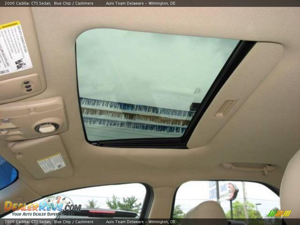 2006 Cadillac CTS Sedan Blue Chip / Cashmere Photo #24