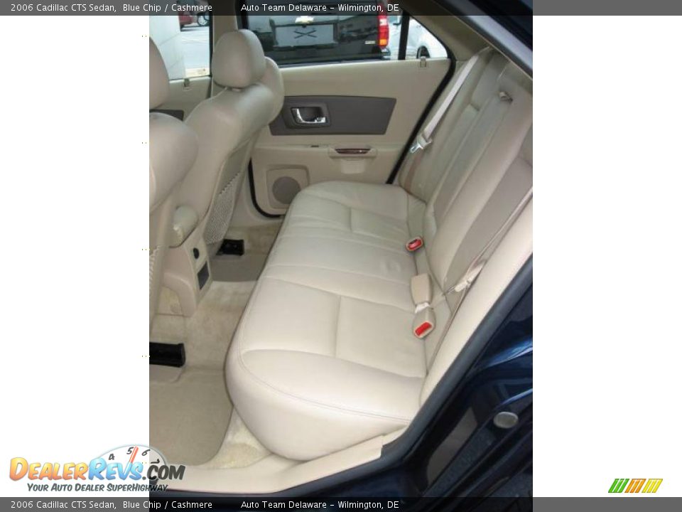 2006 Cadillac CTS Sedan Blue Chip / Cashmere Photo #25