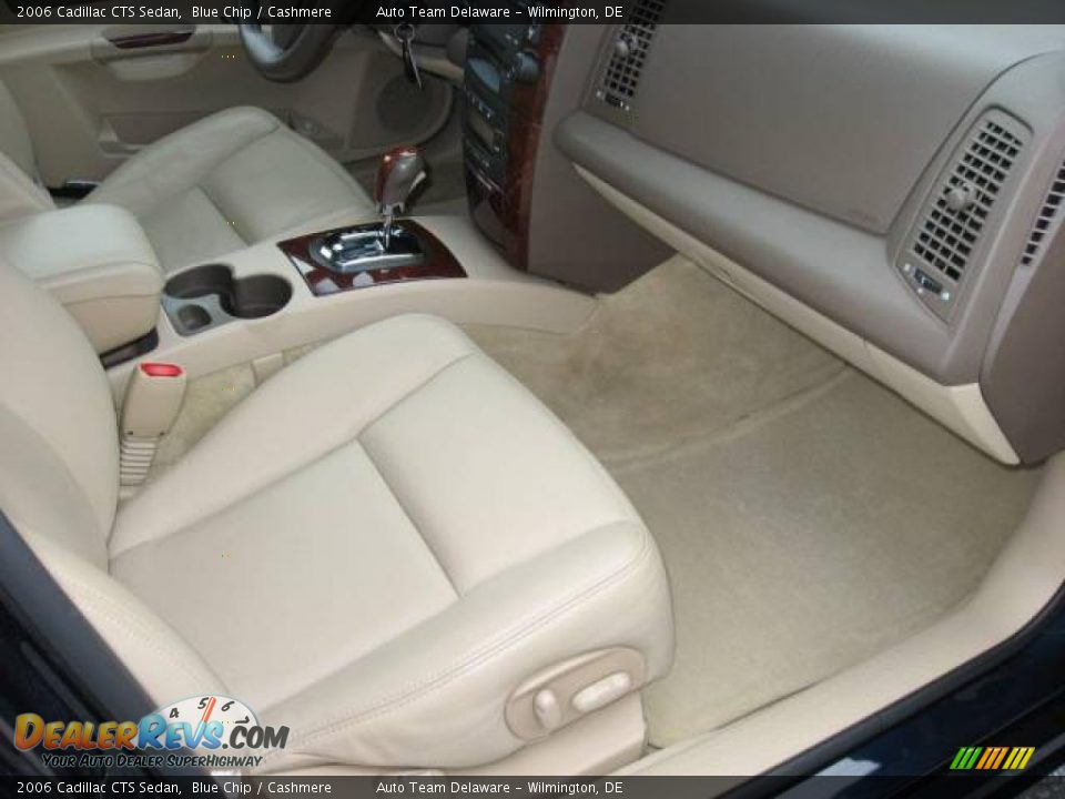 2006 Cadillac CTS Sedan Blue Chip / Cashmere Photo #26