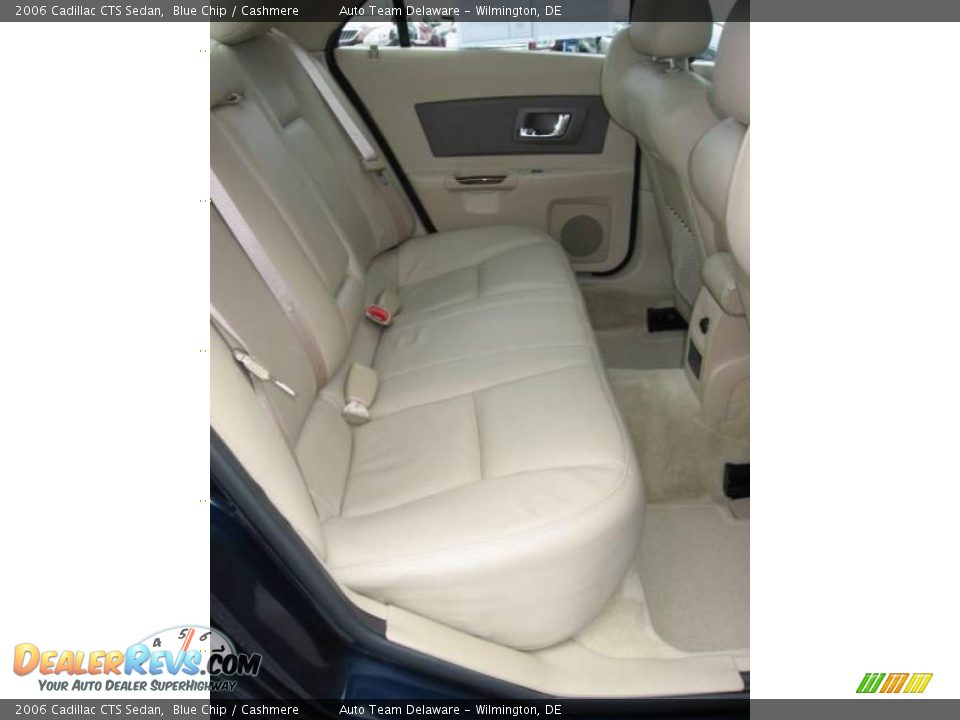 2006 Cadillac CTS Sedan Blue Chip / Cashmere Photo #28