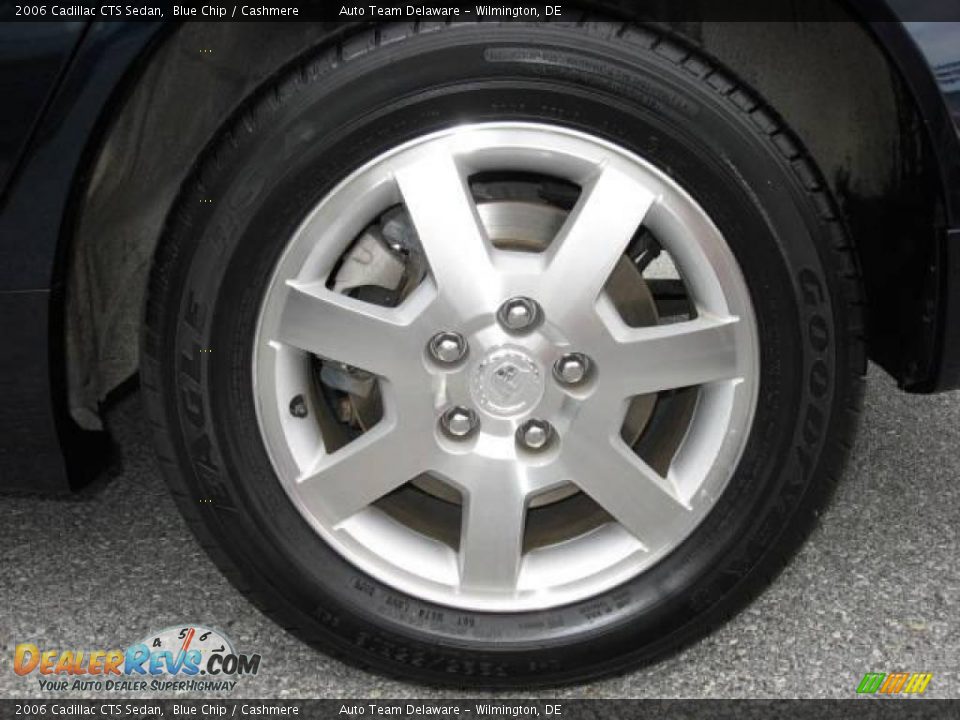 2006 Cadillac CTS Sedan Blue Chip / Cashmere Photo #30