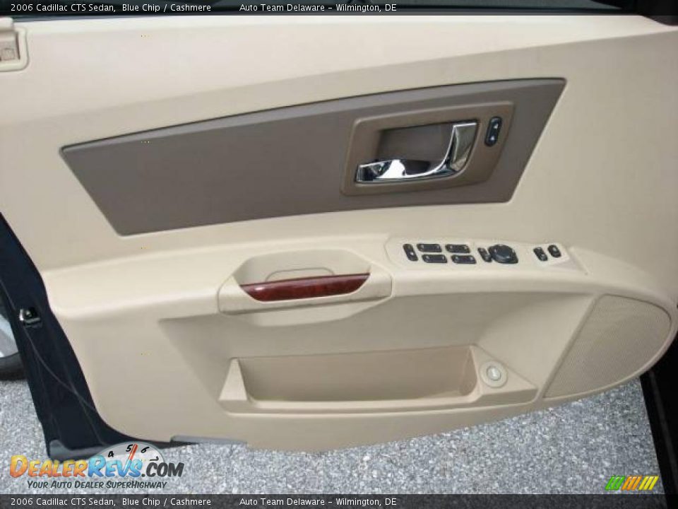 2006 Cadillac CTS Sedan Blue Chip / Cashmere Photo #34