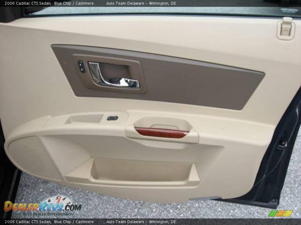 2006 Cadillac CTS Sedan Blue Chip / Cashmere Photo #36