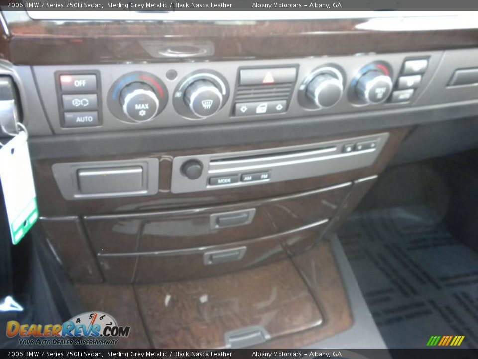 2006 BMW 7 Series 750Li Sedan Sterling Grey Metallic / Black Nasca Leather Photo #18