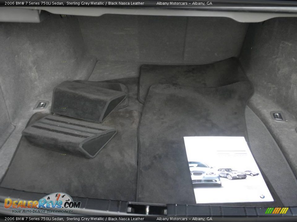 2006 BMW 7 Series 750Li Sedan Sterling Grey Metallic / Black Nasca Leather Photo #21