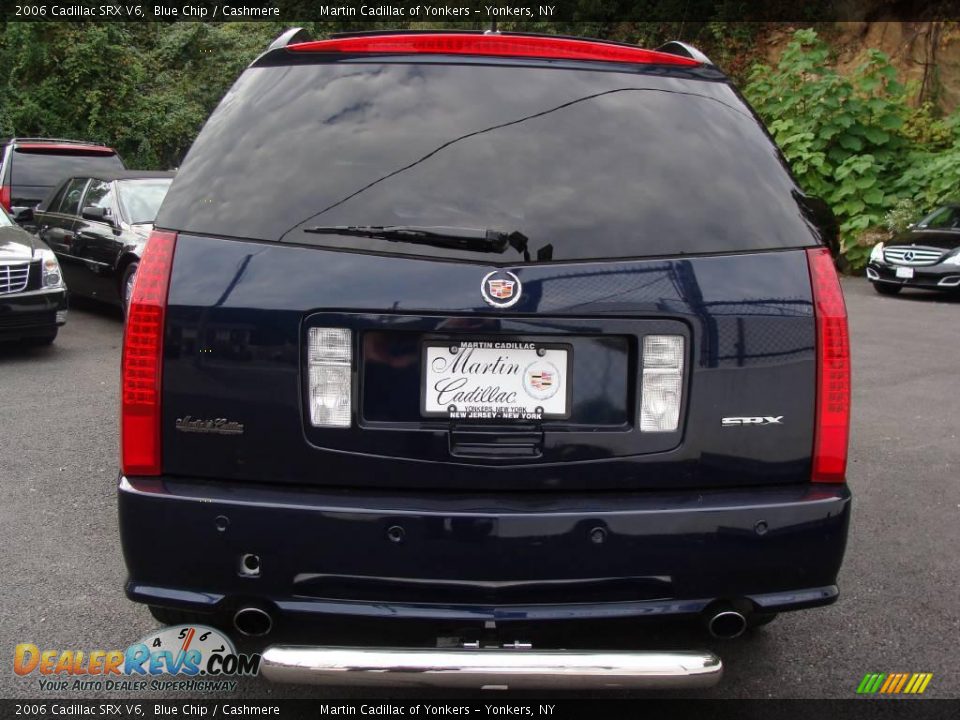 2006 Cadillac SRX V6 Blue Chip / Cashmere Photo #6
