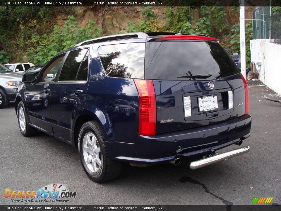 2006 Cadillac SRX V6 Blue Chip / Cashmere Photo #7